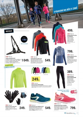 akční leták Decathlon 29.11.2016-31.12.2016