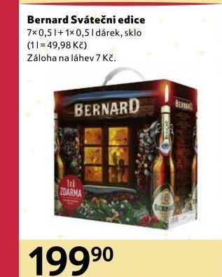 Pivo Sváteční edice Bernard