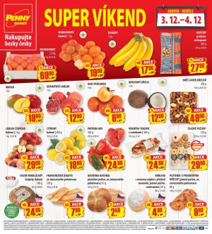 akční leták Penny Market 1.12.2016-4.12.2016