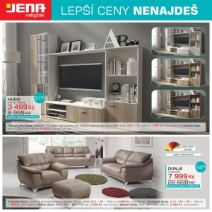 akční leták Jena nábytek 30.11.2016-6.12.2016