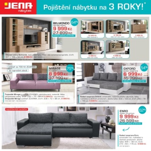 akční leták Jena nábytek 30.11.2016-6.12.2016