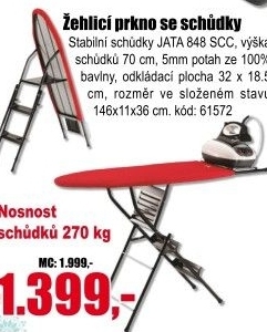 Žehlicí prkno se schůdky Jata