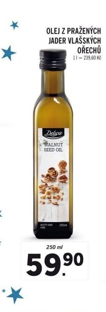 Olej z vlašských ořechů Deluxe