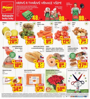 akční leták Penny Market 5.12.2016-7.12.2016