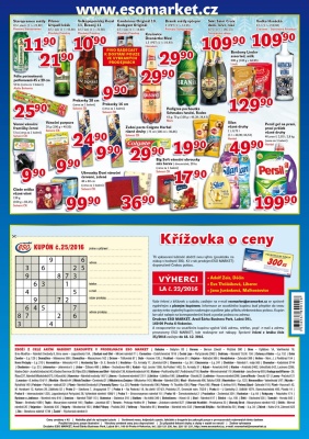 akční leták ESO MARKET 7.12.2016-18.12.2016