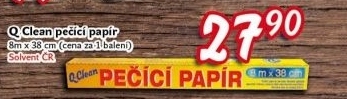 Papír na pečení Q Clean