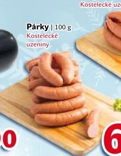 Párky Kostelecké uzeniny