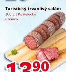 Salám turistický Kostelecké uzeniny
