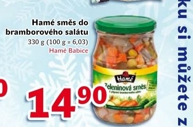 Směs do bramborového salátu Hamé