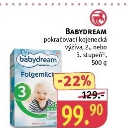 Mléčná výživa Babydream