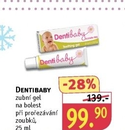 Gel na zuby dětský Dentibaby