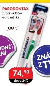 Kartáček na zuby Parodontax