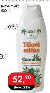 Tělové mléko Bione Cosmetics