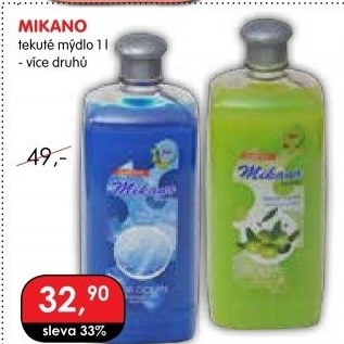 Tekuté mýdlo Mikano Mika - náhradní náplň