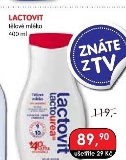 Tělové mléko Lactovit