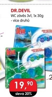 WC blok tuhý Crystal Dr. Devil