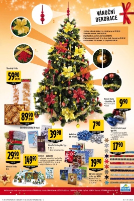 akční leták Albert 7.12.2016-24.12.2016