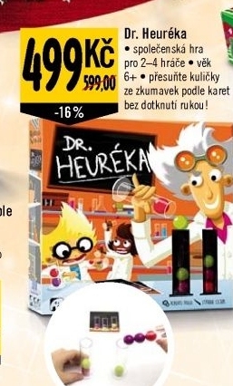 Společenská hra Dr. Heuréka Blackfire