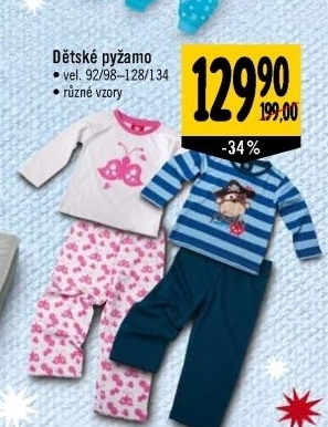 Dětské pyžamo