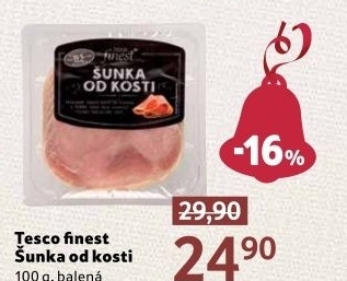 Šunka od kosti Tesco Finest