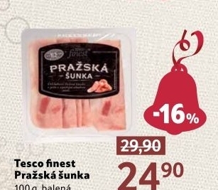 Pražská šunka Tesco Finest