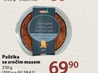 Paštika se srnčím masem