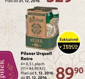 Pivo Pilsner Urquell
