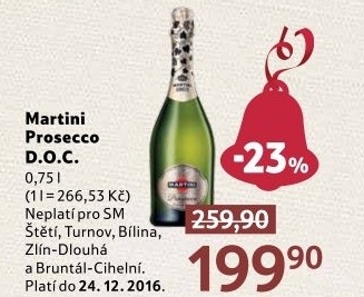 Sekt Prosecco D.O.C Martini