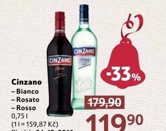 Aperitiv Bianco Cinzano