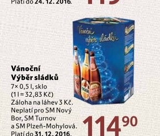 Pivo Mixpack ležáků Výběr sládků Lobkowicz