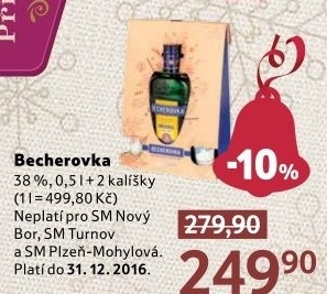 Becherovka - dárkové balení