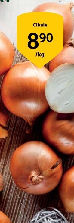 Cibule kuchyňská žlutá