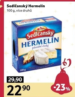 Sýr Hermelín Sedlčanský