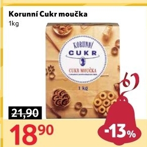 Cukr moučka Korunní