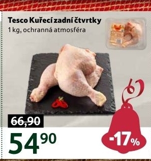 Kuřecí čtvrtky Tesco