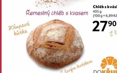 Řemeslný chléb La Lorraine