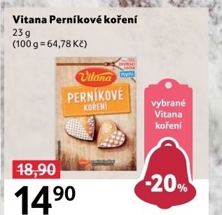 Koření perníkové Vitana