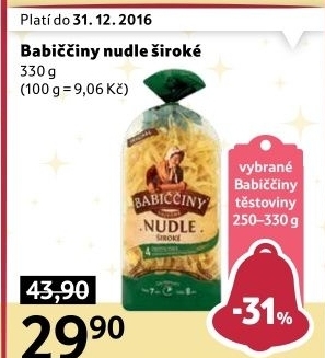 Těstoviny babiččiny Druid