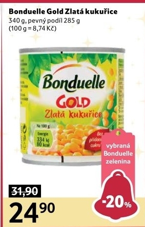 Kukuřice sterilovaná Gold Bonduelle