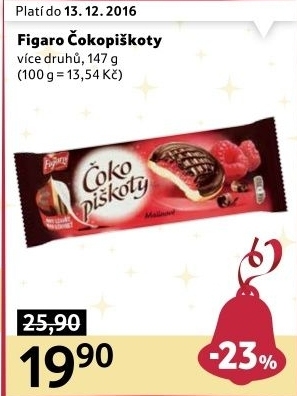 Čokopiškoty Figaro