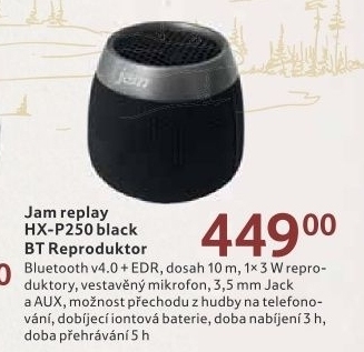 Reproduktor Jam HX-P250 BT