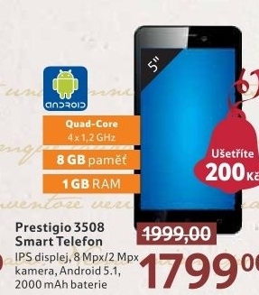 Mobilní telefon Prestigio 3508