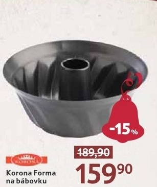 Forma na bábovku Korona