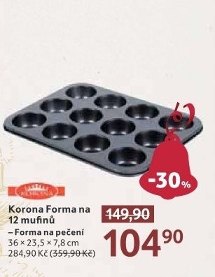 Forma na muffiny Korona