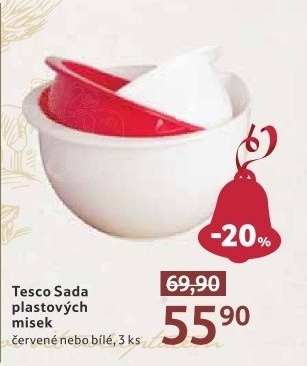 Mísa plastová Tesco