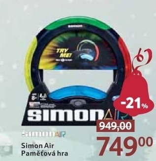Paměťová hra Simon Air