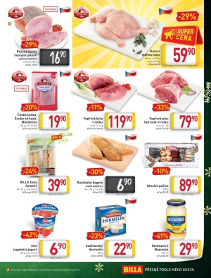 akční leták BILLA 7.12.2016-13.12.2016