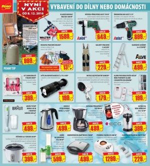 akční leták Penny Market 8.12.2016-11.12.2016