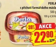 Margarín s příchutí farmářského másla Perla