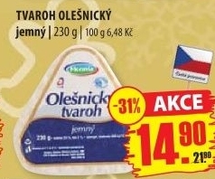 Tvaroh jemný Olešnický Moravia